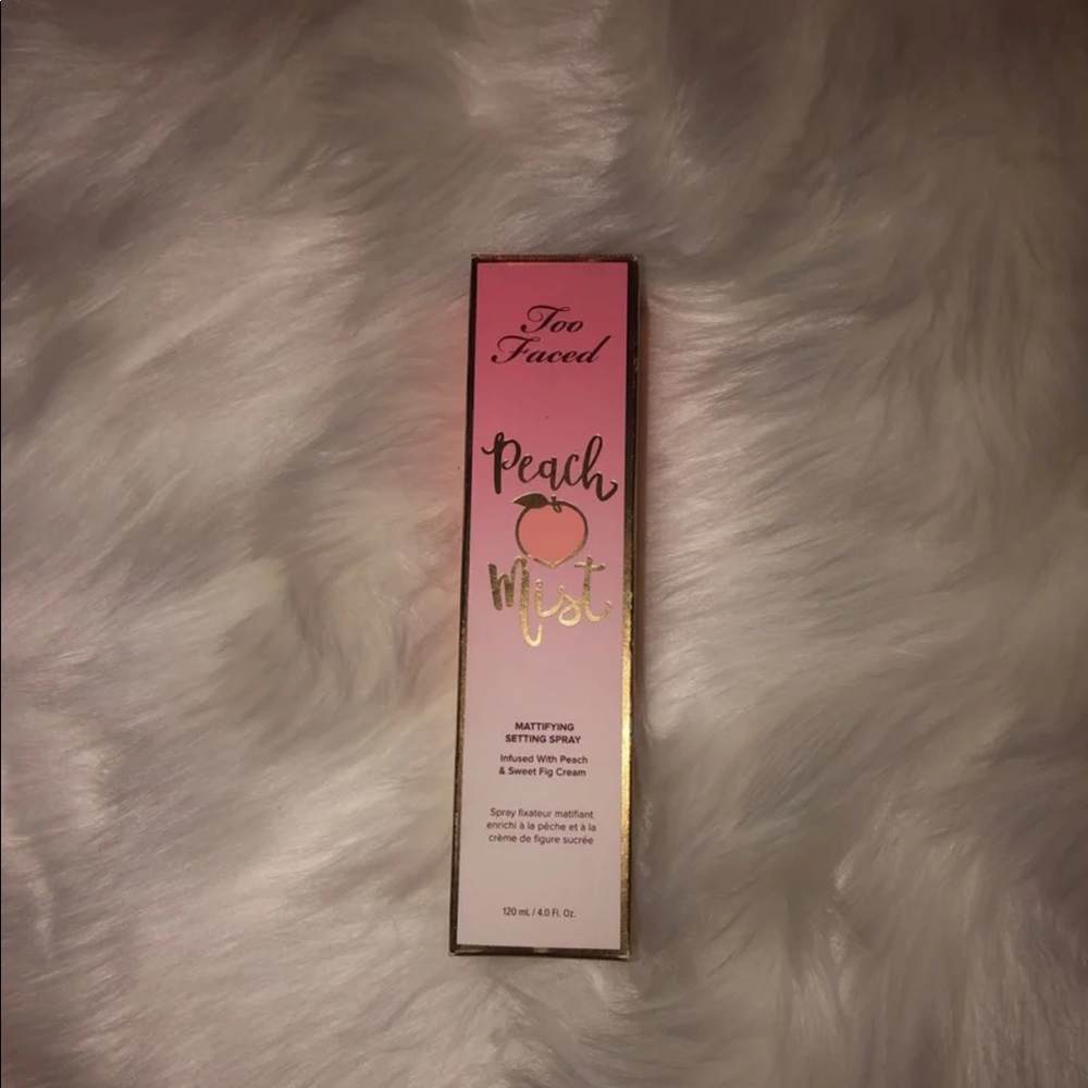 Too Faced peach mist setting spray
